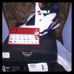 Jordan retro 8 (3 peat)